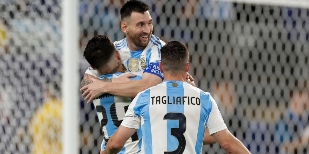 Argentina y Messi, a lo campeón y por el bicampeonato