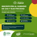 TODO LO QUE TENES QUE SABER SOBRE LA INSCRIPCIÓN AL SUBSIDIO DE GAS Y ELECTRICIDAD