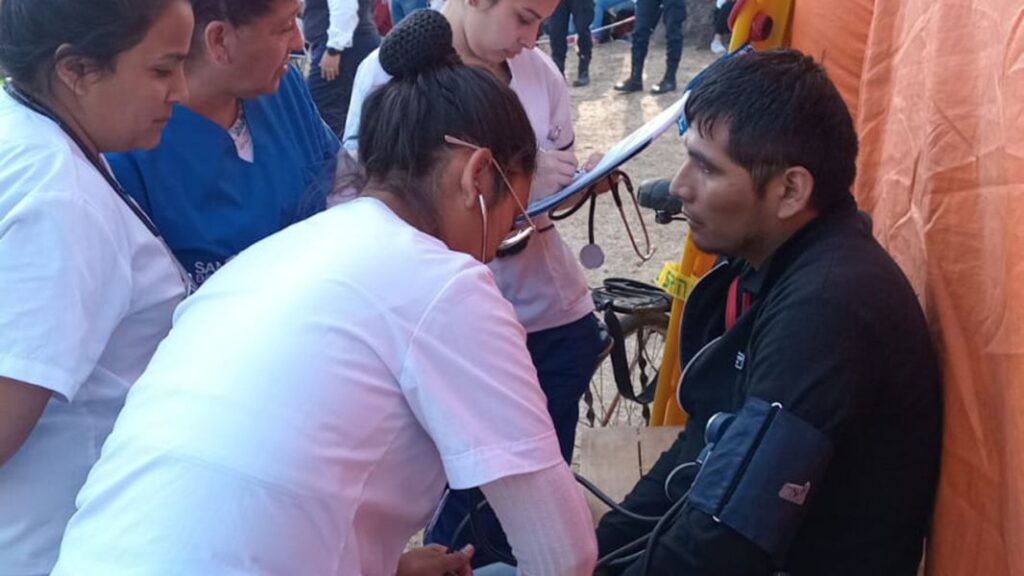 El SAMEC realizó más de 2000 atenciones durante la procesión del Milagro