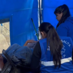 Asisten a más de 500 peregrinos por día en los puestos de salud del SAMEC en la Catedral