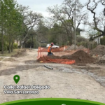Iniciaron las obras de pavimentación en la calle Rafael Obligado en Villa San Lorenzo
