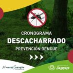 SAN LORENZO PONE EN MARCHA EL PLAN DE DESCACHARRADO: SIN MOSQUITO NO HAY DENGUE