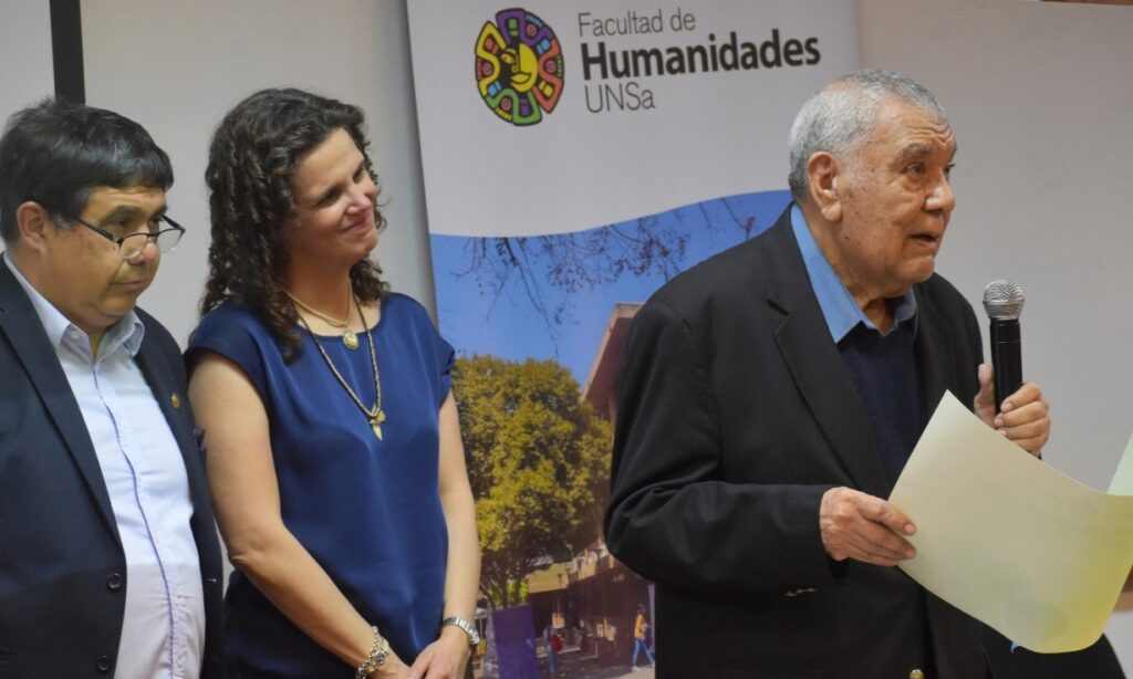 Se realizó la entrega del Doctorado Honoris Causa a Timoteo “Dino” Saluzzi