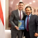 Corredor Bioceánico: Gustavo Sáenz se reunió con el Presidente de Paraguay