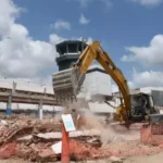 Continúan las obras en el aeropuerto Martín Miguel de Güemes