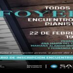 Todos al Foyer: Encuentro de pianistas en el Teatro Provincial