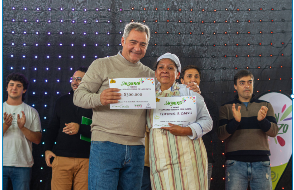 Con total éxito se llevó a cabo el 3º Concurso de la Humita Sanlorenceña