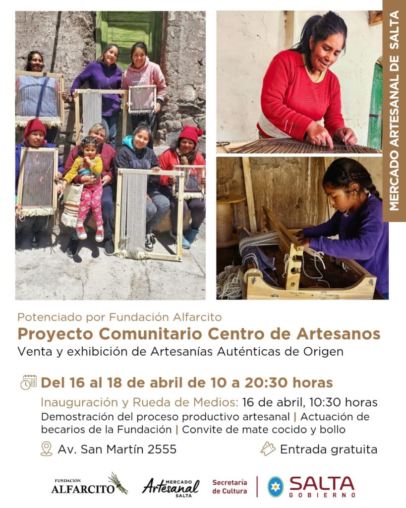 Alfarcito expone su arte y saberes ancestrales en el Mercado Artesanal