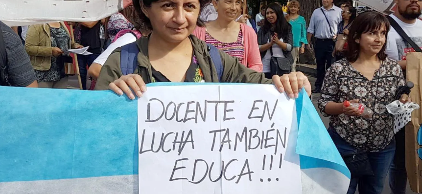 Paro docente sin tregua: SITEPSa ratifica la medida hasta el jueves