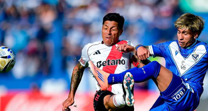 River no pudo con Vélez y se aleja cada vez más de la Copa Libertadores 2026