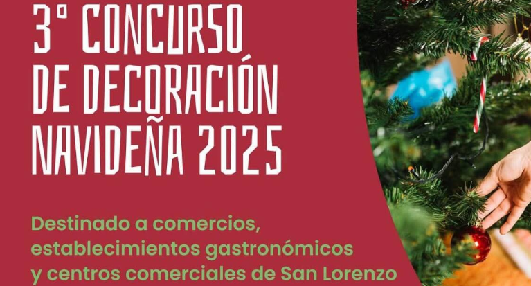 La Municipalidad de San Lorenzo lanzó el 3° Concurso de Decoración Navideña