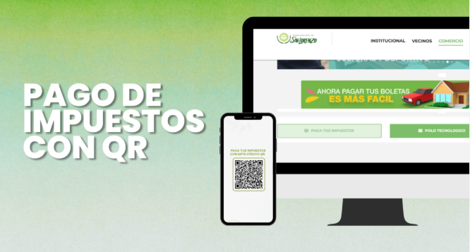 La Municipalidad de San Lorenzo incorporó el QR para el pago de impuestos y servicios municipales