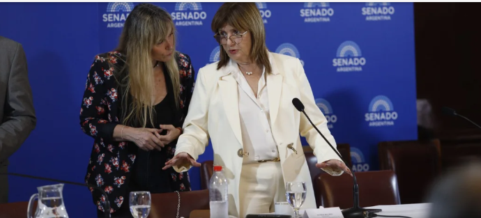 Senado: Patricia Bullrich trabaja en abrochar el dictamen de la reforma laboral de Milei