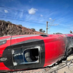 La caja negra del tren descarrilado en España revela los primeros instantes de la tragedia