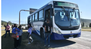 Servicio de colectivos de SAETA para hoy