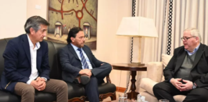 Sáenz con directivos de Abrasilver: El proyecto Diablillos de oro y plata por USD 760 millones se incluyó en el RIGI